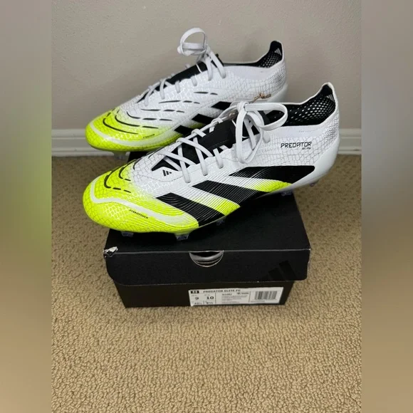 PRICE FIRM Adidas Predator Elite Firm Ground Soccer Cleats (Men’s Size 9) - Picture 2 of 9